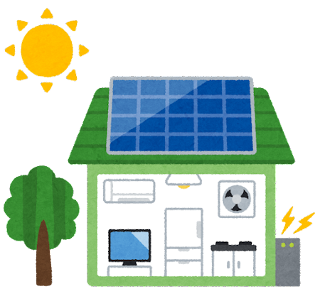 太陽光発電で非常時の備えにも！